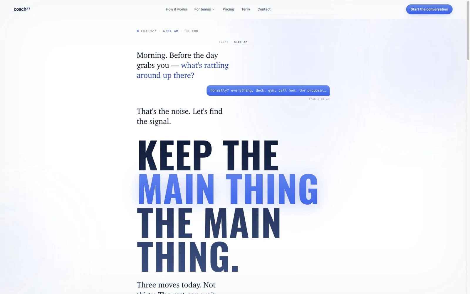 Coach27 website